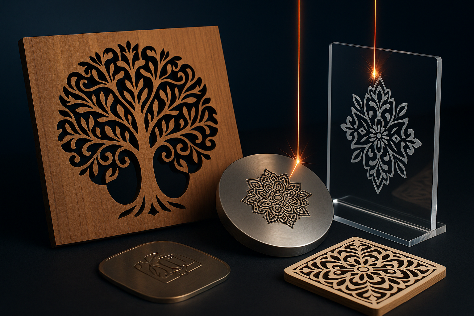 Gravure et découpe laser artisanales sur bois, ardoise et métal – Gravenvie