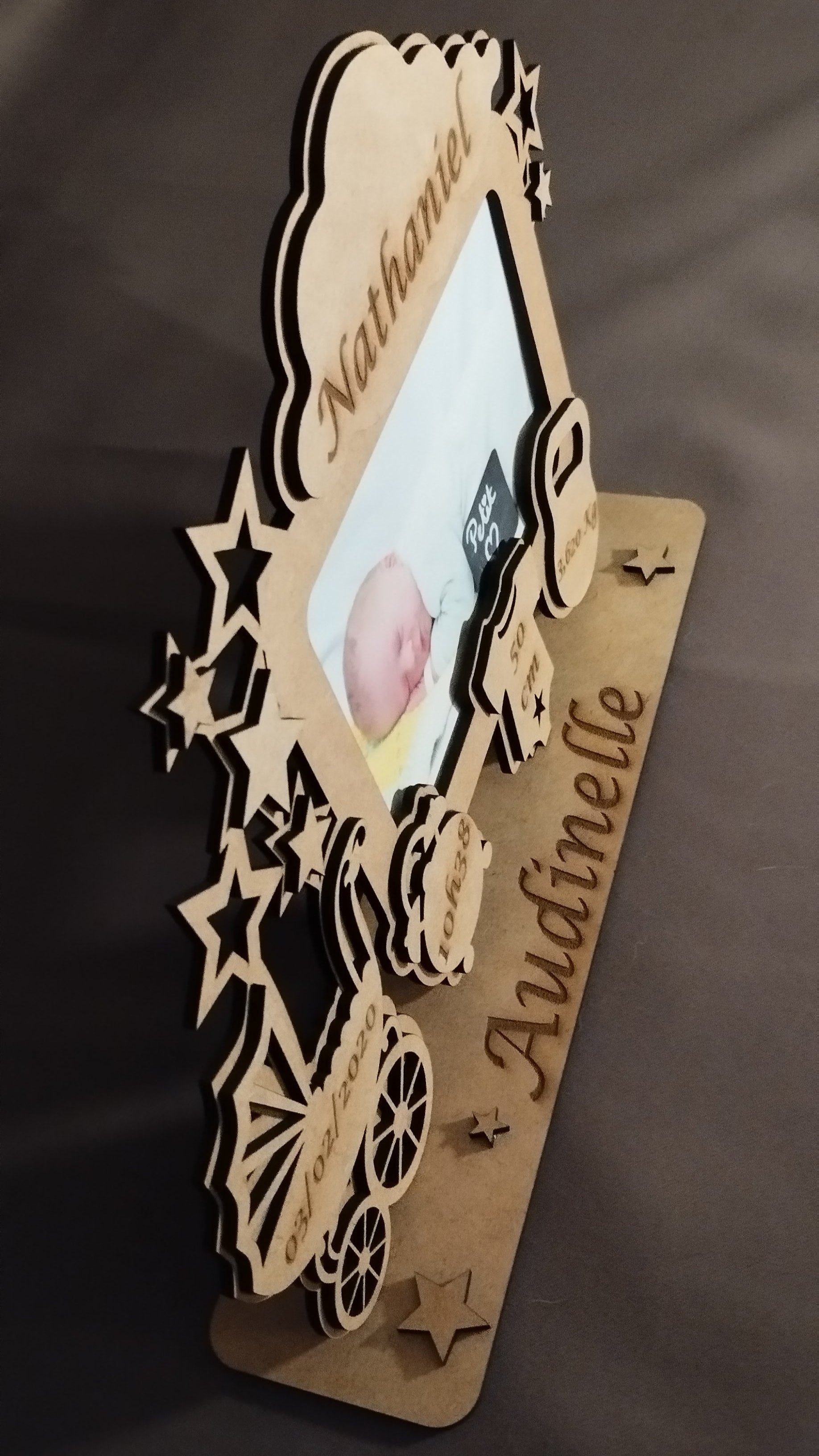 ✨ Un souvenir unique et personnalisé pour une naissance inoubliable