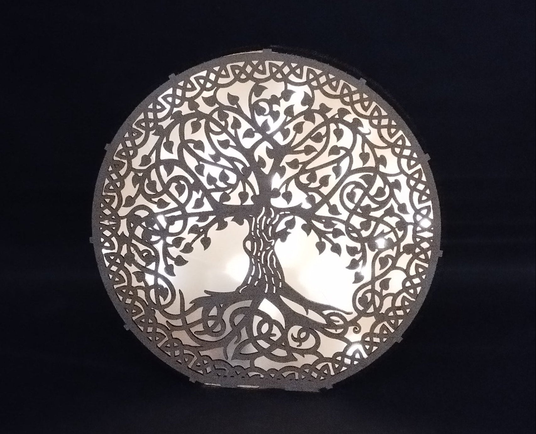 🌳 Arbre de Vie décoratif en bois – À poser ou à suspendre