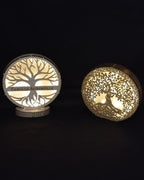 Arbre de vie en bois pour décoration murale