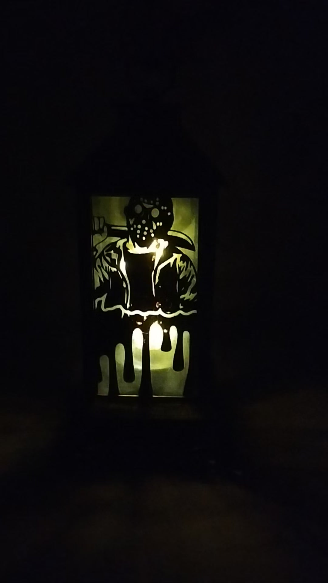 🕯️ Lanterne Halloween Horreur – Icônes de Films Cultes 🎃